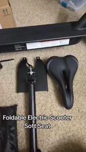 ชุดอานเบาะที่นั่งสกูตเตอร์ไฟฟ้า นสําหรับ Xiaomi M365 สกู๊ตเตอร์ไฟฟ้าพับได้ที่นั่งสเก็ตบอร์ดปรับอา