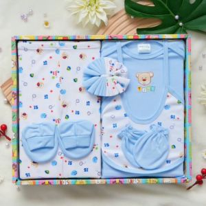 5 ชิ้น Gift Set Baby เสื้อผ้าเด็กอ่อน 7ชิ้น Baby Clothing Set