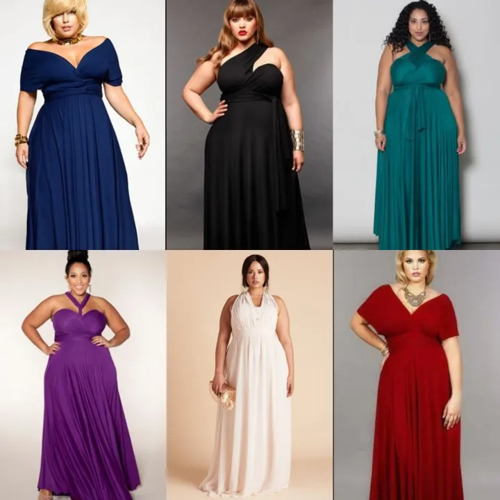 Infinity dress design 2025 for plus size