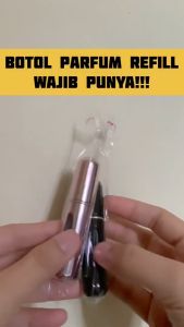 Botol parfum mini travel atomizer alumunium spray refillable