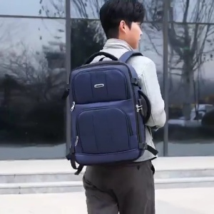 Large Capacity Travel Backpack for Men Combination Lock Zipper Waterproof Boardable Laptop Outdoor Bag