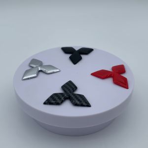 Mitsubishi Emblem For Car Steering Wheel Replacement Sticker Fit Mitsubishi Lancer Pajero L200 ASX