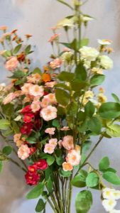 Bunga Mini Rose Branch Artificial Flower