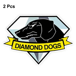 Diamond Dogs Military Tactical Sticker Retro Gaming Decals Waterproof Matte Pegatinas For Laptop Phone Case Car Truck Toolbox