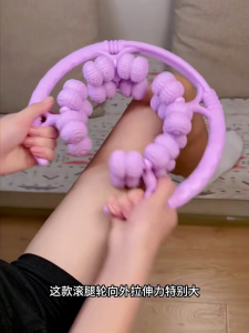 32 Wheel Leg Massager Ring Leg Clamp Roller Home Fitness Relaxation Leg Slimming Tool