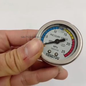 ĐỒNG HỒ ĐO ÁP LỰC NƯỚC MÁY XỊT RỬA CAO ÁP - PHỤ KIỆN MÁY RỬA XE