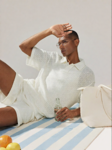 BODYDREAM | Retro Lace Hollow Polo Shirt