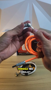 Kabel Charger 180° Type-C dan Micro usb – Fast Charging | Kabel Silikon USB Anti Kusut 180°