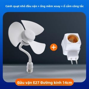 MONLEYTA | Quạt trần gắn tường nhỏ XuanFeng 2025 Phích cắm đèn đầu mới cho nhà bếp phòng tắm Ống gió bằng nhựa Quạt điện