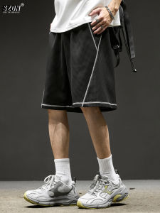 SZON | Mens Summer Lightweight Quick-dry Breathable Shorts Straight Cut Five-divide