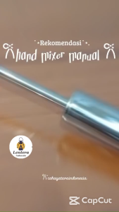 Hand Mixer Manual Better Beater Pengocok Adonan Telur Manual Stainless Steel