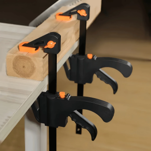 4"8" 12" Quick Ratchet Bar Clamp (CLASSIC) Woodwork Quick Release Ratchet Bar F Clamp for Woodworking