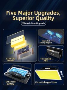 Hagesi | Live Streaming Lighting Emergency Camping Light Shooting Light Professional Camera Light