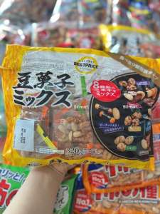 BÁNH GẠO HÌNH HẠT KAMEDA NO KAKINOTANE 6P 180G