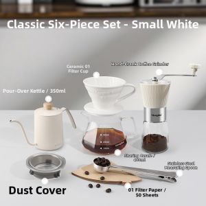 MONGDIO | Ceramic Pour Over Coffee Maker Set V60