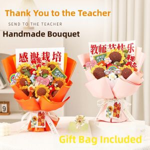 QIWEILANG | Handmade Sunflower Bouquet