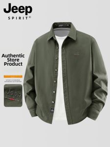 JEEP SPIRIT | Pure Cotton Long Sleeve Casual Shirt