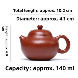 CANGHUTIANXIA | Handmade Purple Clay Teapot for Home Tea Brewing