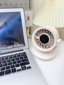 Kipas meja Portable Mini Fan 10000mAh Rechargeable USB Desk Fan Quiet Strong Wind Long Battery Small Fan for Office Camping