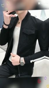 Áo khoác  áo khoác nam với túi trước ngực mang đến sự tự tin cá tính  - Mã H14