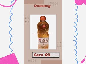 Daesang Corn Oil 0.9L Minyak Jagung Minyak Goreng Komposisi 100% Jagung Minyak impor