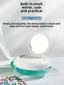 Invisible Orthodontic Retainer Box Portable Short Version Dental Appliance Storage Case for Invisalign Orthodontics And Dentures