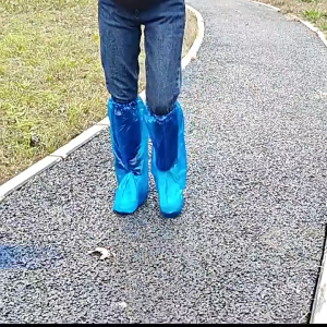 Disposable Rain Shoe Covers Non-Slip Thickened Waterproof for Adults & Children Shoes Cover Travel