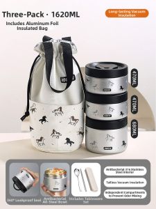 XIAOCHUSHU | 316 Stainless Steel Baby Infant Toddler Thermal Lunch Box