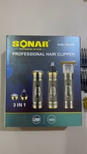 sonar sn 7565 alat cukur grooming lengkap trimmer alat cukur rambut