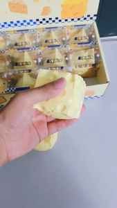Moldable Shapeable Coconut Oil Vaseline Oil Squishy Super Soft Butter Cheese Fruit Stick Cat Paw Squeeze Stress Relief Toy TY59
