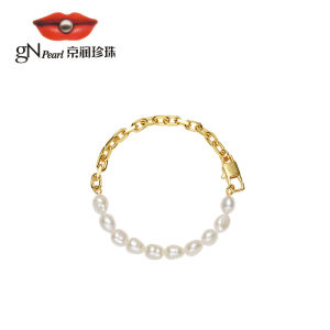 All-matching Freshwater Pearl Bracelet Adjustable