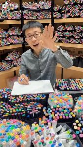 168/80/60/30 ColorsPainting Markers Manga Sketching Markers Art School Supplies Permanent Marker