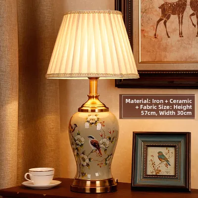 Chinese Traditional & American Retro Style Decorative Table Lamp