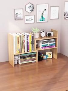 Rak Meja Kantor Serbaguna Rak Buku Minimalis Hiasan Figura Meja Kantor - YOYOSOO