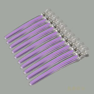 Professional Hairdressing Duckbill Clip Hair Salon Partition Crystal Traceless Clip Hair Cutting Clip Hair Stylist Haircut Special Hair Beauty Clip