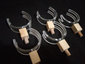 STANDAR KANCO ANTI BADAI AKRILIK (5mili) SET 5 UNTUK JORAN TIMBANG