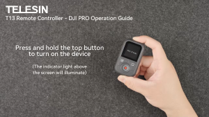 TELESIN S5-RMT-03-TDJ T13 Bluetooth Wireless Remote Control For DJI OSMO 360 / Action 6 5 4 Camera