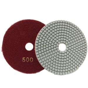 Brand New Polishing Pad Diamond Hole 16 Mm High Glossiness For Concrete 125mm Transition Tool 5Inch Concrete Dry/wet