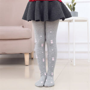 Quần Tất Hình Gấu Dễ Thương Cho Bé Gái Dệt Kim Nhiều Màu Quần Tất Bó Sát Cho Trẻ Mới Biết Đi Cho Mùa Xuân Mùa Thu 1-7 Tuổi