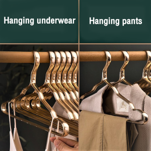 Klimo Elegant Stainless Steel Hanger: A Durable & Non-slip Solution