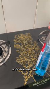 NƯỚC LAU KÍNH LAU BẾP SÁNG BÓNG TẨY SẠCH VẾT BẨN DẦU MỠ GIFT 540ML