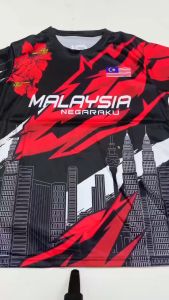 BAJU JERSI HARIMAU MALAYSIA BERLENGAN PENDEK DEWASA DAN BUDAK