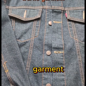 JAKET JEANS PRIA JAKET DENIM BLUEBLACK KLASIK