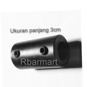 shok sambungan shaf motor penggerak as mesin dinamo lubang 10mm 12mm