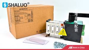 100A 160A 250A 4P AISIKAI ATS Diesel Generator Dual Power Automatic Transfer Switch Single Three Phase Generator Parts AC220V