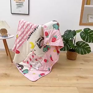 Chăn đũi Cotton cho bé sơ sinh  chăn cotton cho bé đi học  mền cho bé đi học chất Cotton đũi mềm mát mẻ