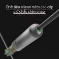 Chân cắm phao tàng hình silicone xoay 360 độ cao cấp độ thêm lõi quấn chì giúp tự đứng và lật nhanh. 