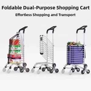 LANWAN | Portable Folding Shopping Cart