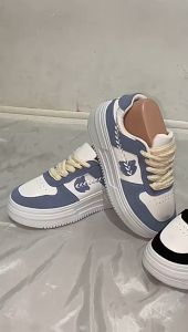 Sepatu sneakers wanita bahan kulit PU Premium 294 Nextfashion