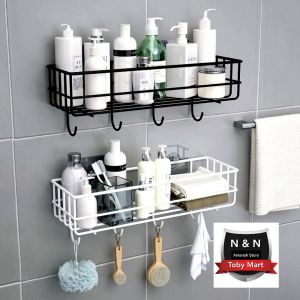 TM Rak Susun Sudut Gantung Kamar Mandi Tempel Dinding / Rak Sudut Kamar mandi Tempat Sabun